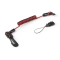 Coil E-Tether With Poly Clip & E-Catch (Non-Conductive) - 0.5kg / 1.1lb