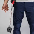 Coil E-Tether With Poly Clip & E-Catch (Non-Conductive) - 0.5kg / 1.1lb