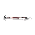 Coil E-Tether With Poly Clamp (Non-Conductive) - 0.5kg / 1.1lb