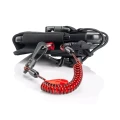 Adjustable Two-Way Radio Holster with Coil E-Tether & E-Catch - 0.5kg / 1.1lb